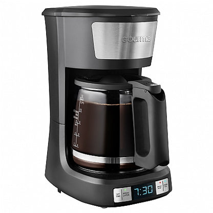 Gourmia Programmable 12-Cup Hot & Iced Coffee Maker, Stainless Steel – ASA  College: Florida